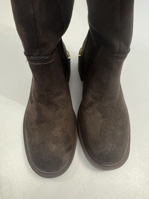 Cizme lungi maro Trendyol