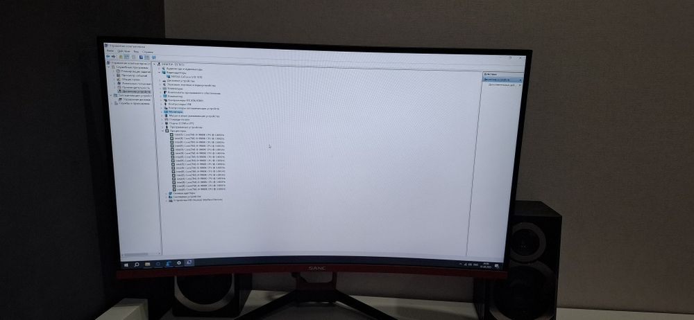 Игровой пк и монитор