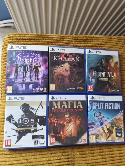 Продавам PS5 игри