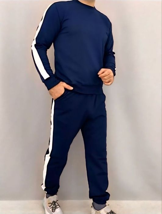 Спортивный костюм с лампасами. Брюки штаны трико  : В ретро стиле