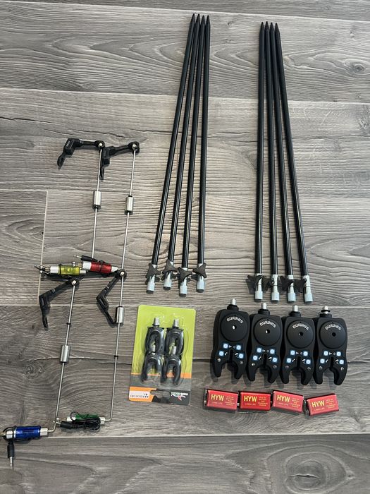 Set 4 senzori SAIMINO + 4 Swingeri + 8 tije + 4 baterii + 4 Capete