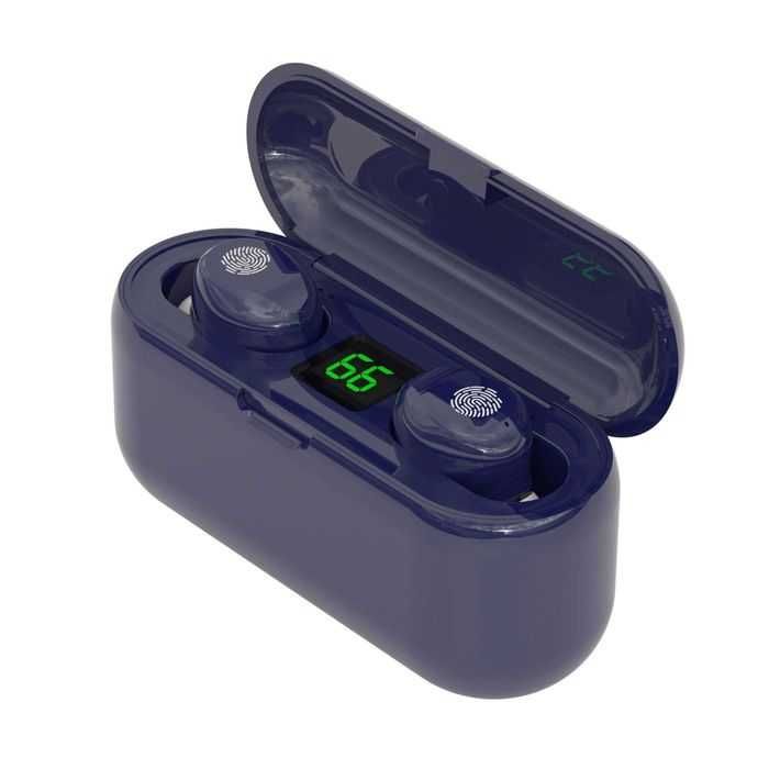Безжични стерео слушалки F9 TWS Bluetooth,тъч контрол,хендсфри,блутут