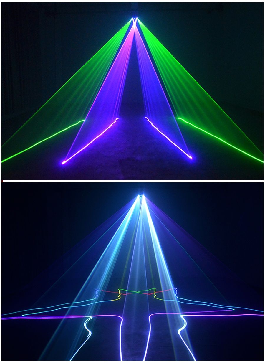 Laser Dual RGB 700 mw DMX