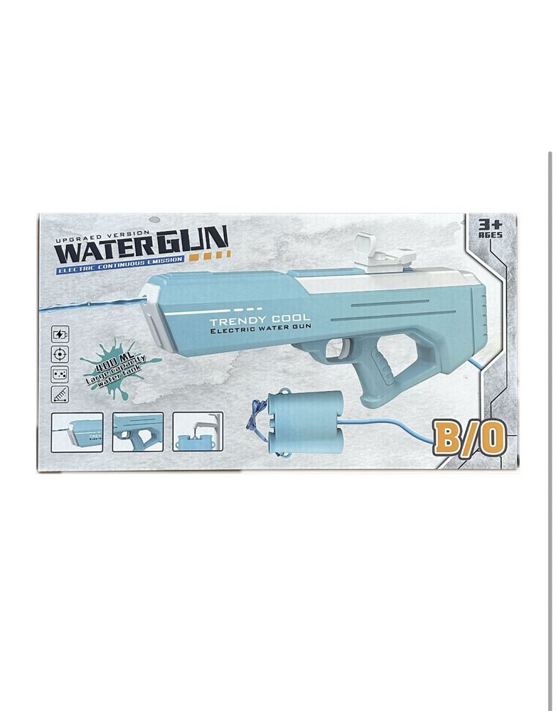 Pistol electric de mare presiune cu apa, reincarcabil, NOU