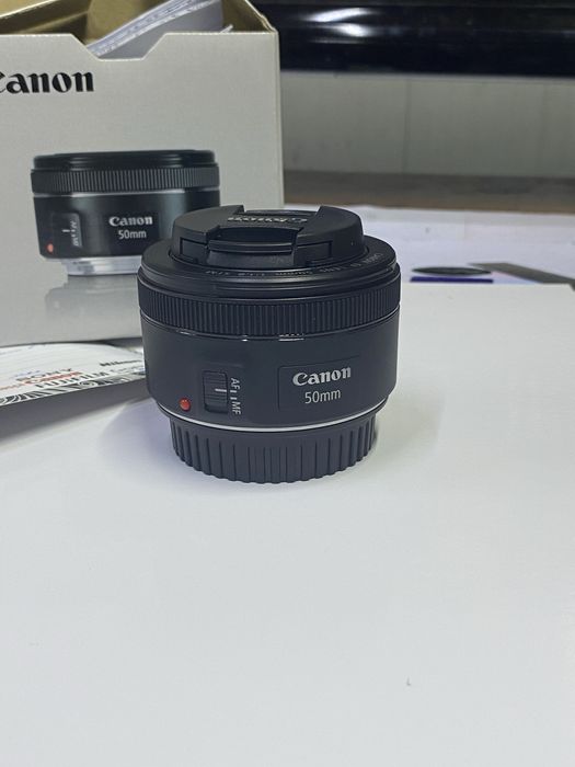 Новый Объектив Canon 50mm 1.8