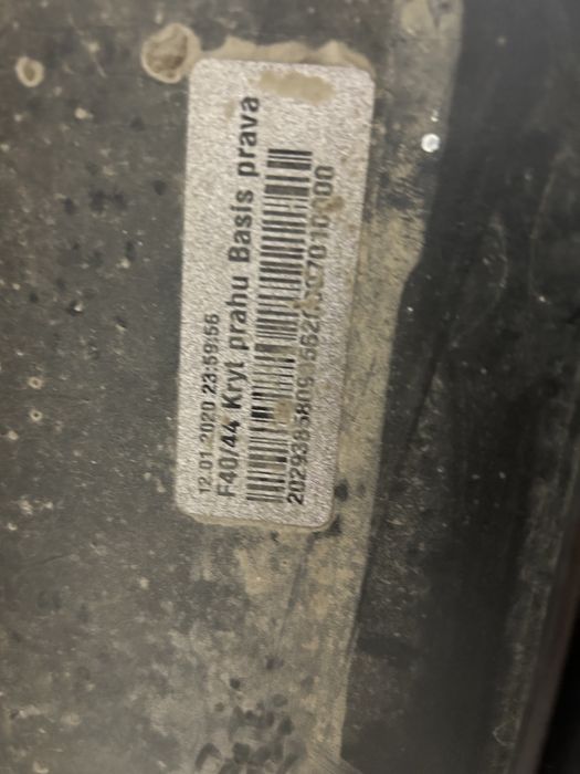 Prag praguri bmw F40 F44 seria 1 dreapta 2019-2022