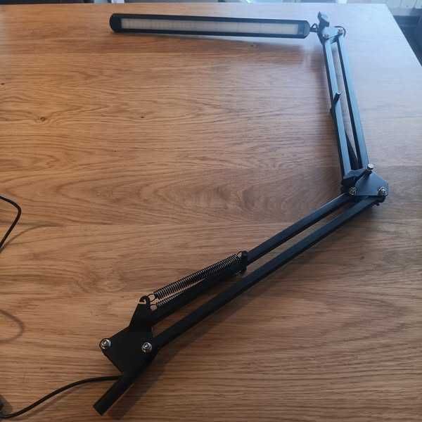 LED настолна лампа, 12W, 5 цвята, таймер и памет