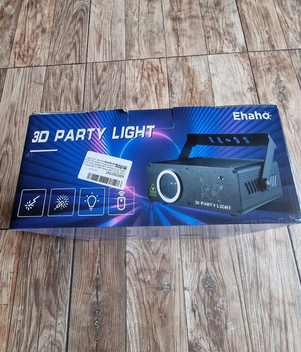 Ehao 3D Party Light – Proiector Lumini pentru Petreceri