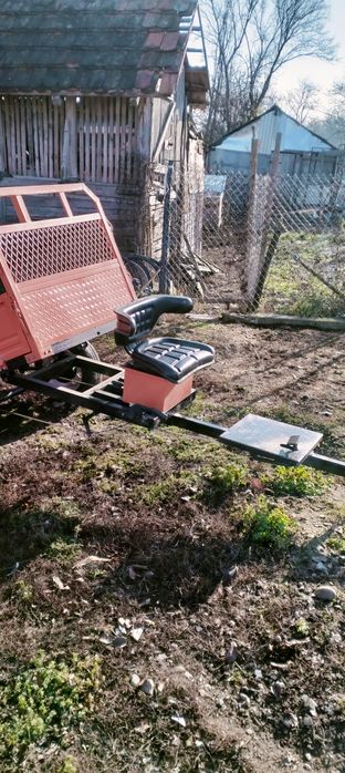 Vând remorcă basculabilă și frana că nouă