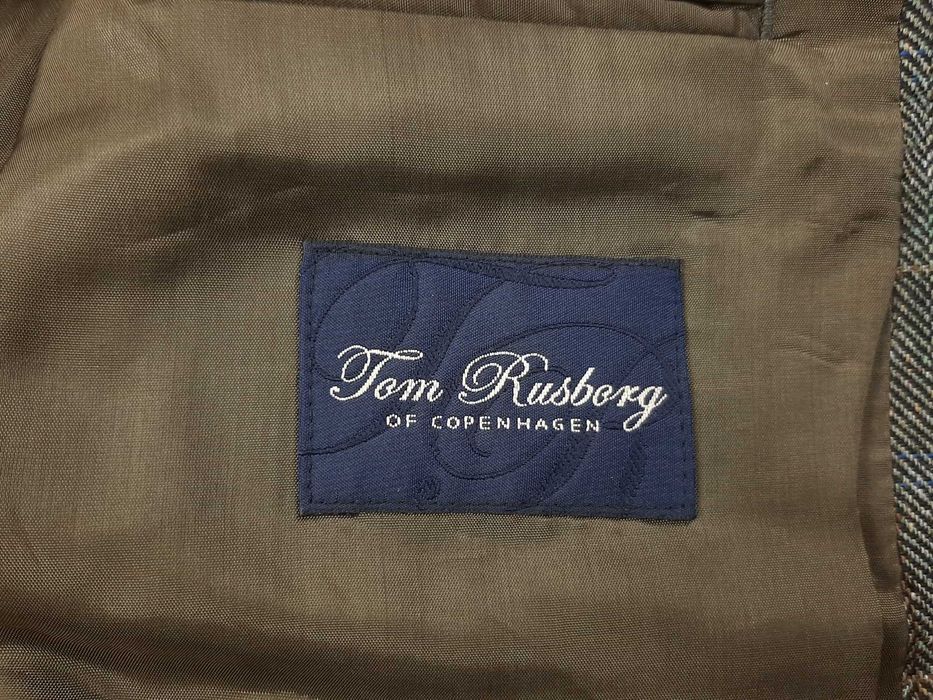 Tom Rusborg - Мъжко сако от 100% коприна размер 50 / M-L