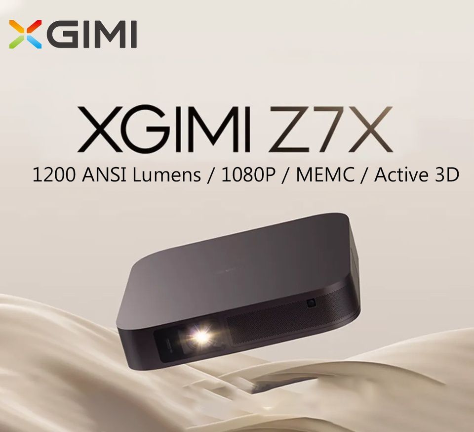Xgimi z7x FullHD проектор мобильный домашний benq epson lg sony canon