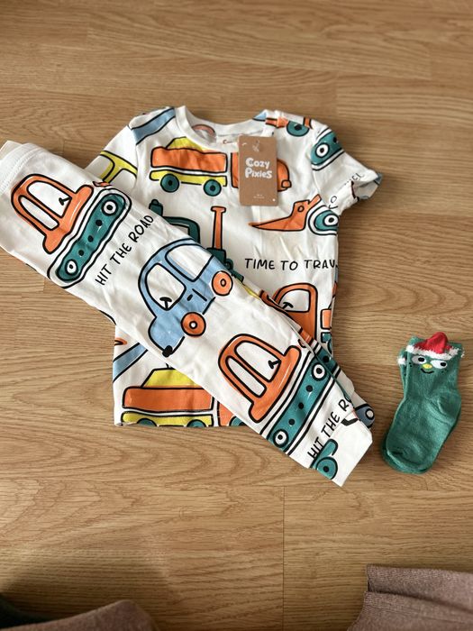 Нова памучна пижама 18-24 м.
