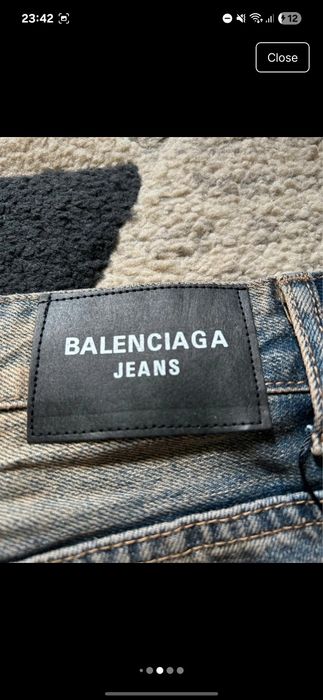 Blugi balenciaga baggy