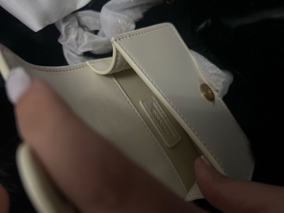 Чанти отделни бяла и черна на Пинко