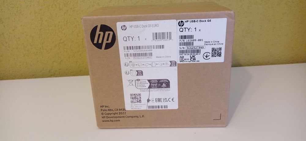 Docking Station HP USB-C Dock G5 Negru