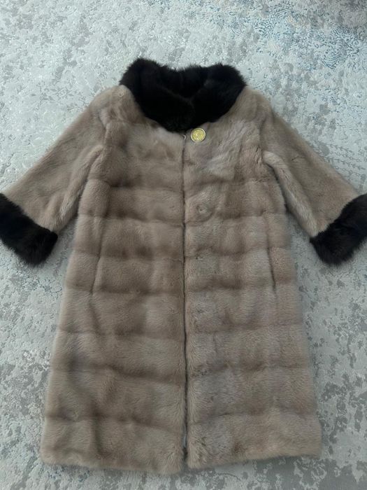 Женская норковая шуба