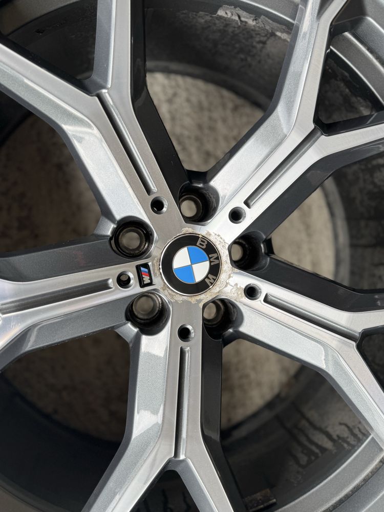 Jante Bmw X5 X6 R21 G05 G06 Originale 741M Pirelli de vara 95%