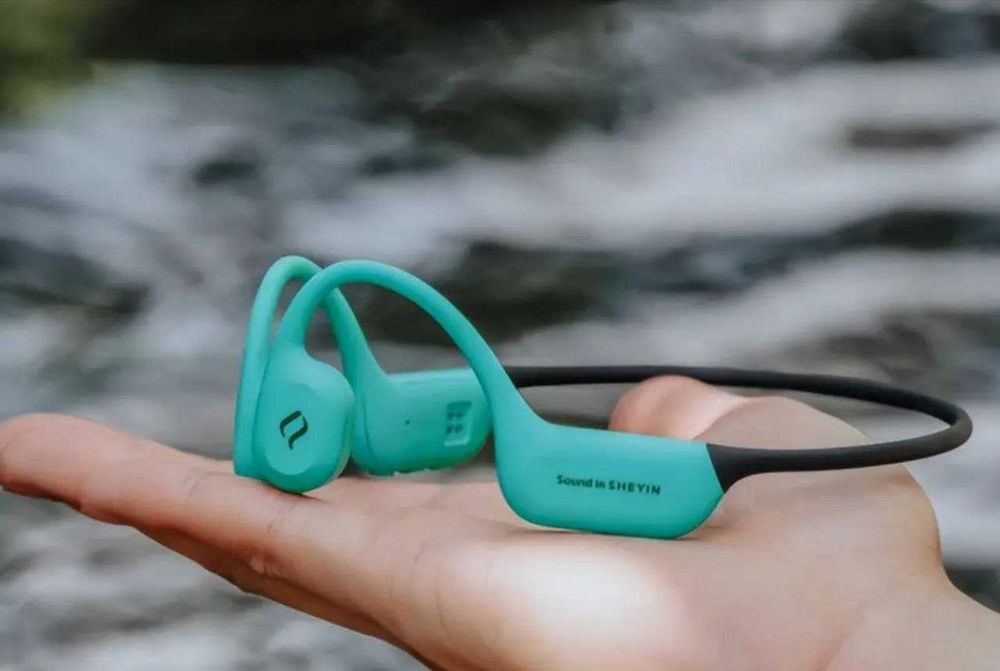 Наушники для спорта Sheyin X5 (бирюзовый/черный)