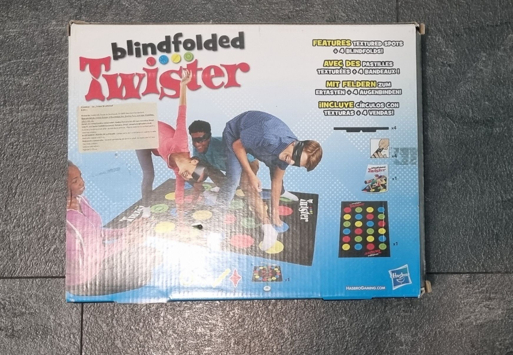 Twister Blindfolded