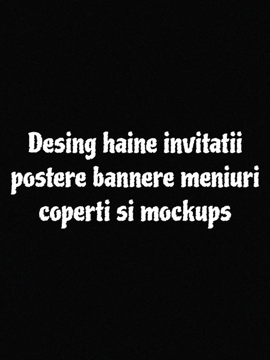 Desing haine postere coperte etc si mockups