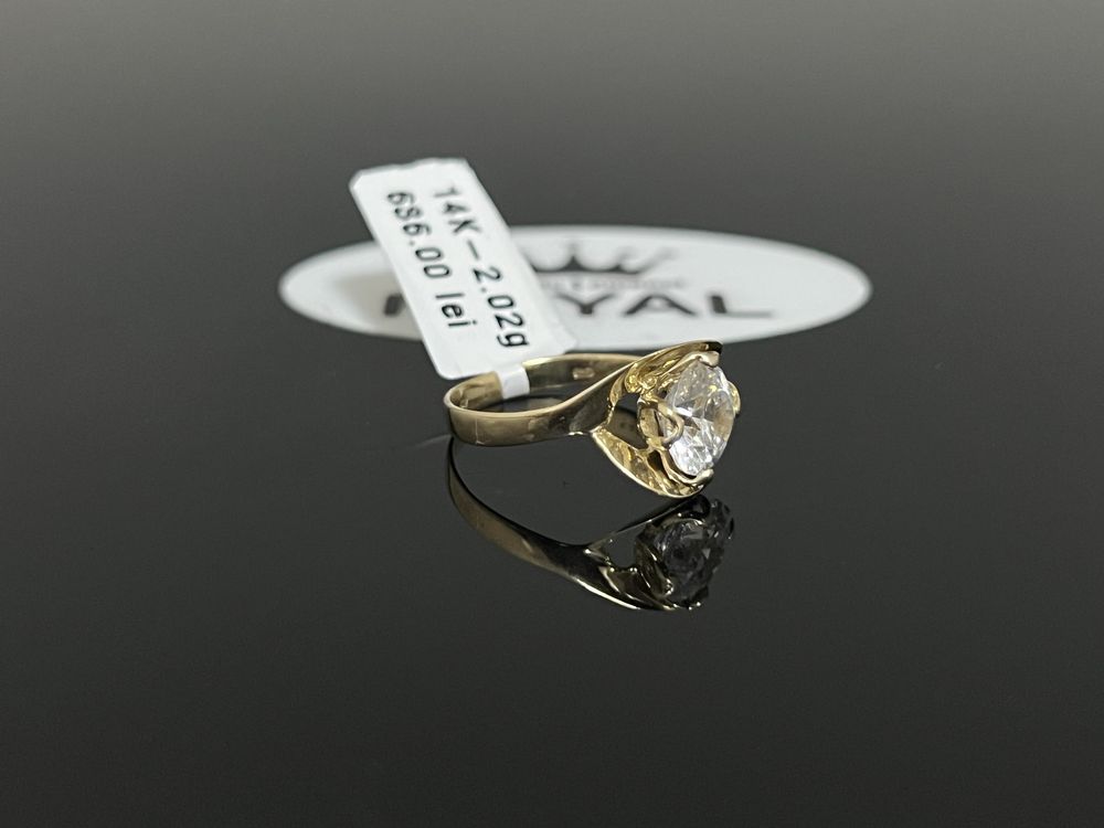 Bijuteria Royal CB : Inel dama aur 14k 2,02 grame