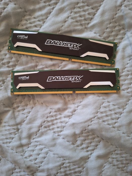 kit memorii pc   crucial  16 gb  functionale fara defecte ddr3