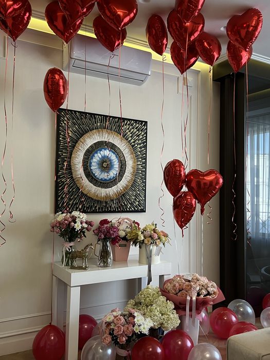 Картина 1 м*1 метр новая в упаковке