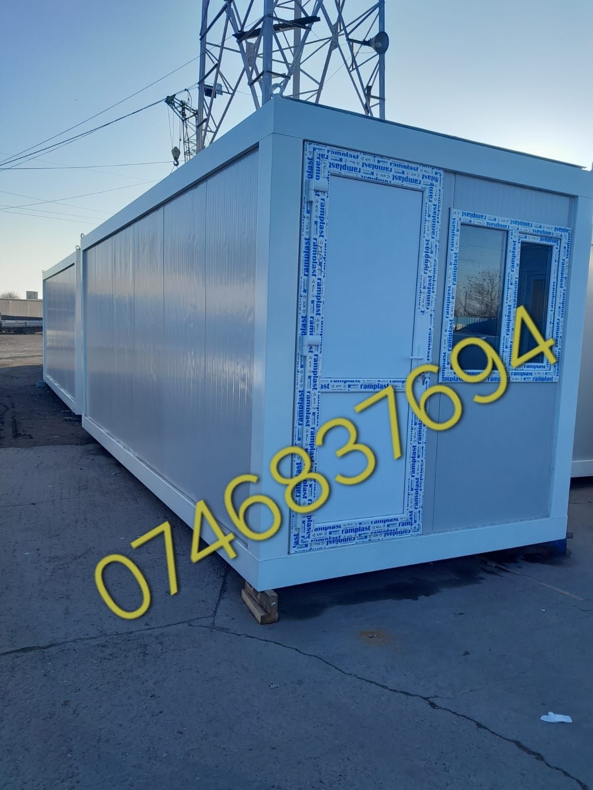 Vand container modular sau cadru metalic pentru container .