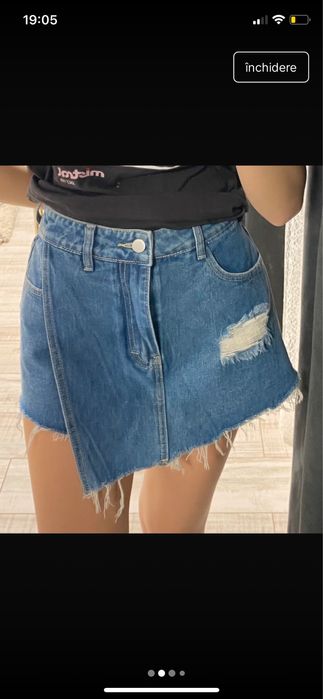 Pantaloni scurti tip fusta nou nouta