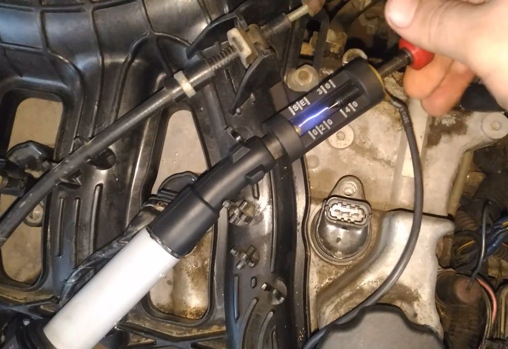 Тестер искры зажигания