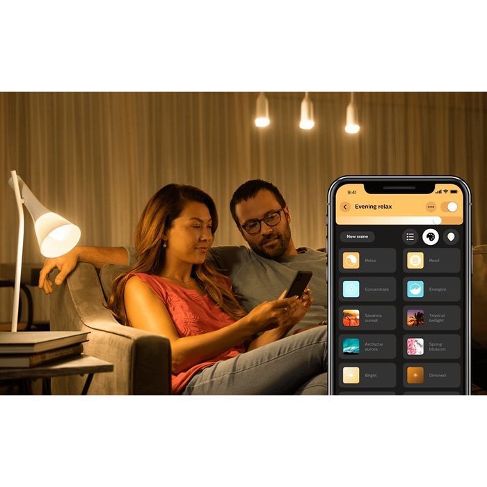 Philips Hue Starter Kit E27 RGB + Hue Bridge + Telecomanda Nou sigilat