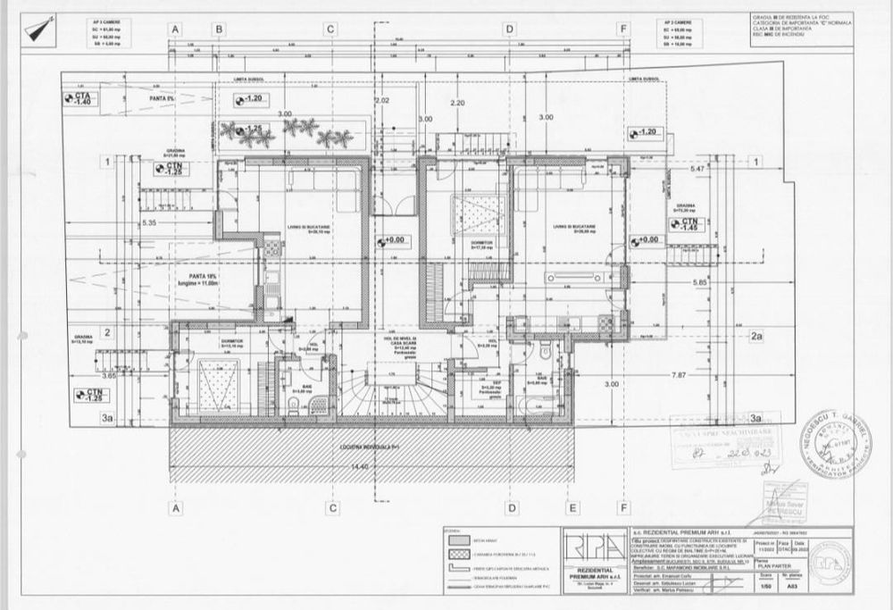 Plaza Bulevardul Timișoara Apartament 2 camere 60mp etaj 4 cu terasa