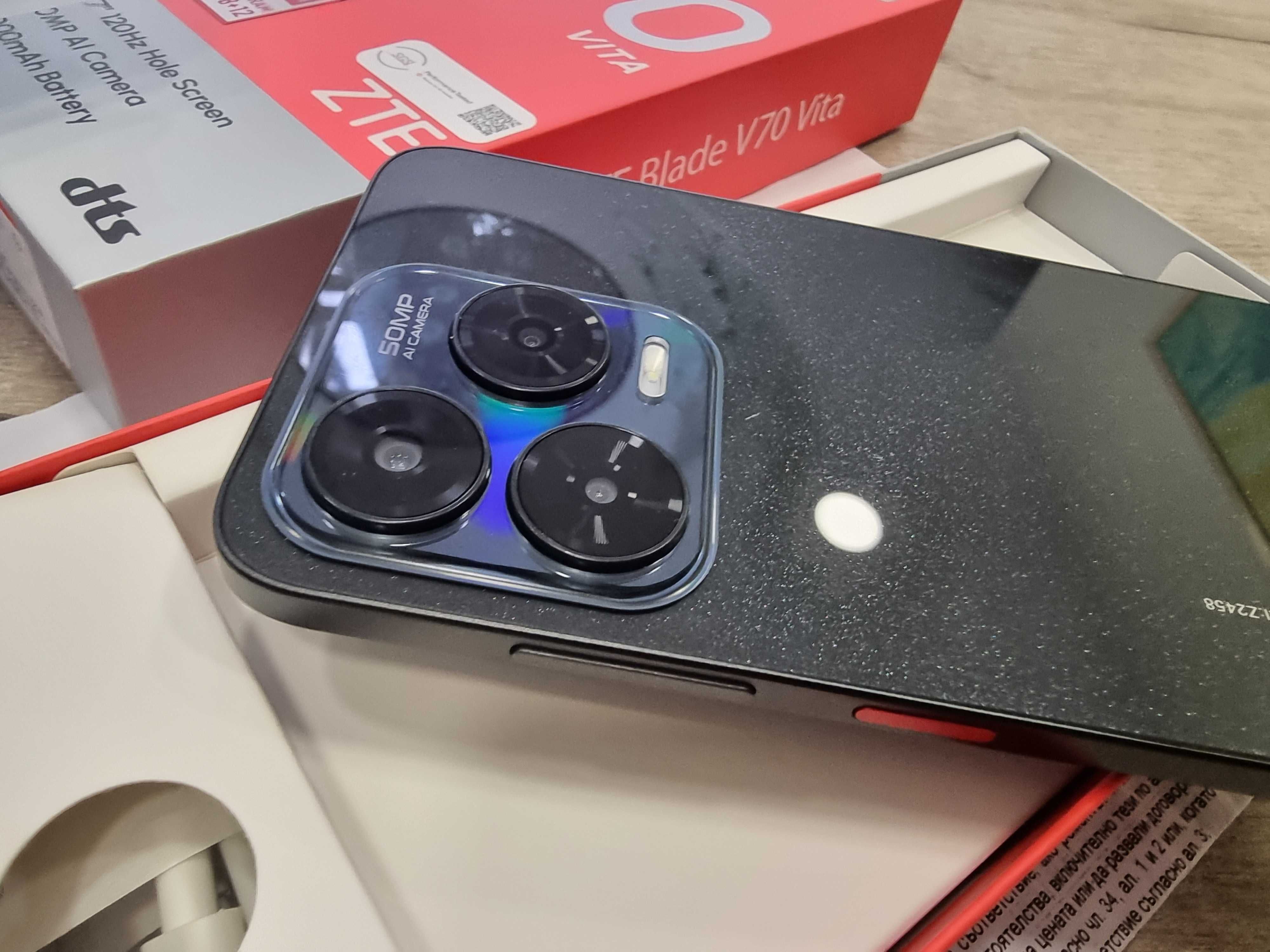 Нов телефон ZTE Blade V70   - 20 RAM/256GB с гаранция