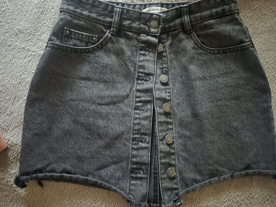 Дънкова пола pull bear