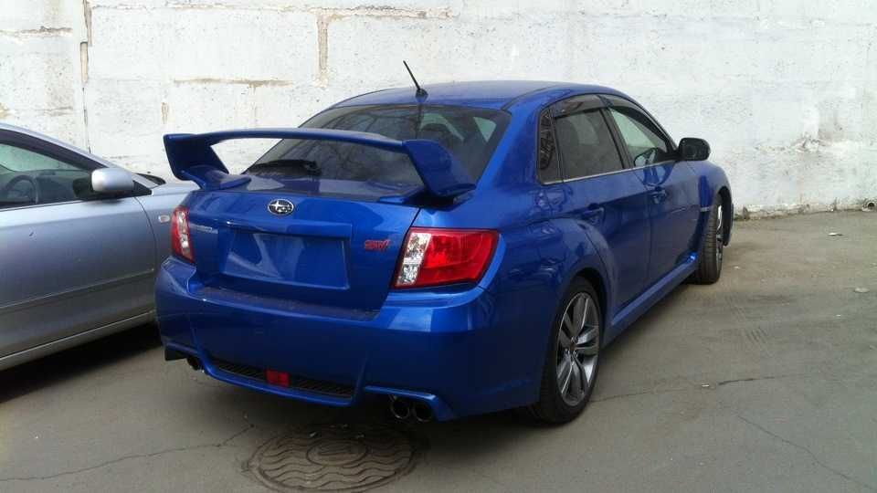 Спойлер STI Subaru Impreza GVB