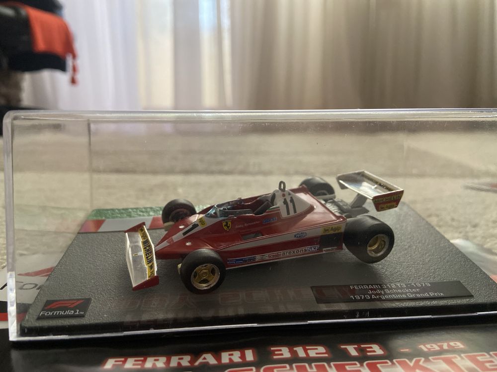 Macheta Numarul 8 Colectia Formula 1 Ferrari 312 T3