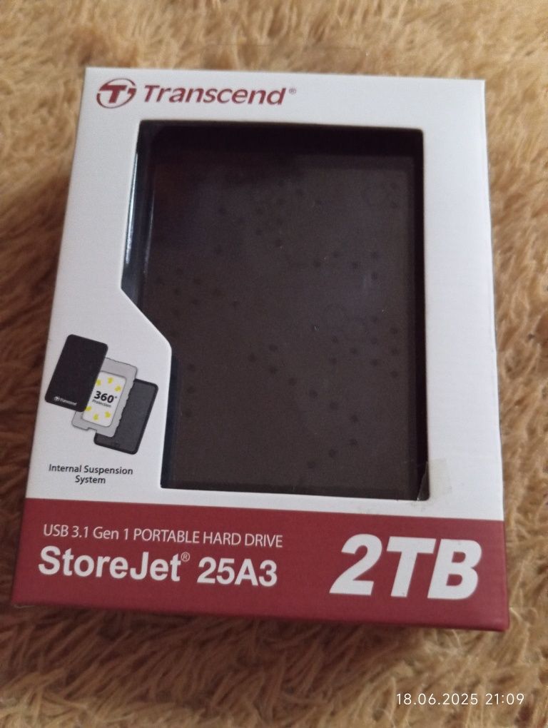 Внешний жёсткий диск 2TB