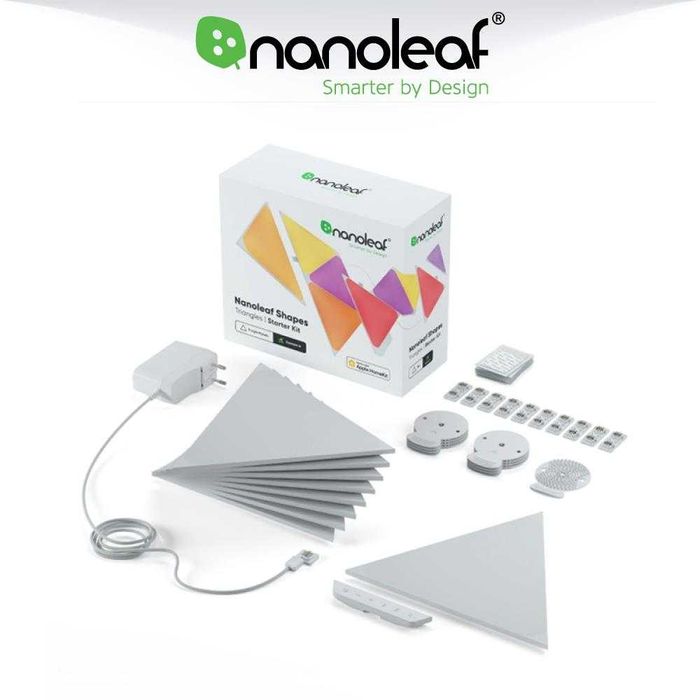 Nanoleaf Shapes Triangles Starter Kit 9 panouri