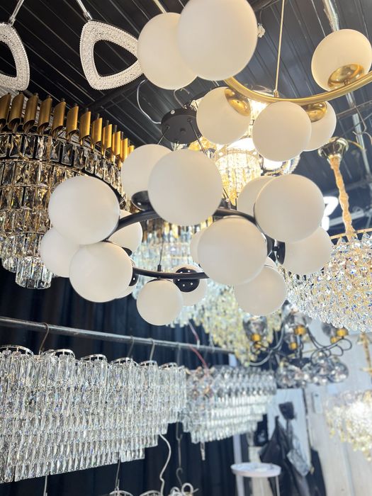 Lyustra va galogen arzon narxlarda