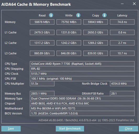 DDR 5 2*16Gb 32Gb