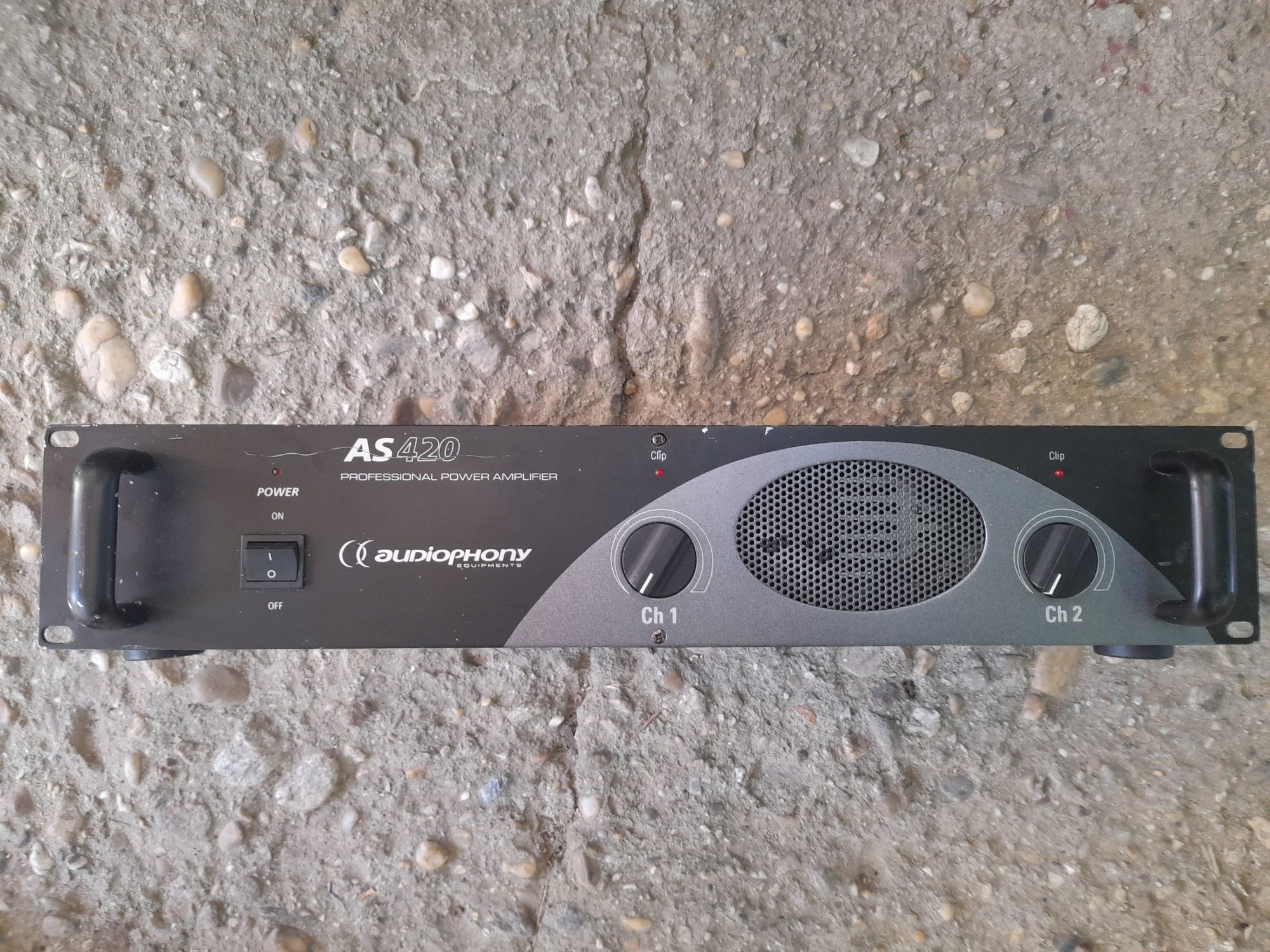 amplificator putere Audiophony AS420 ( linie/voce/instrumente )