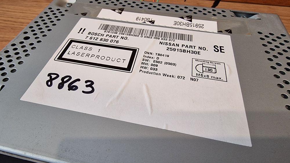 Navigatie Nissan LCN ( Qashqai / Juke ) + Harti + Cod Pin  !