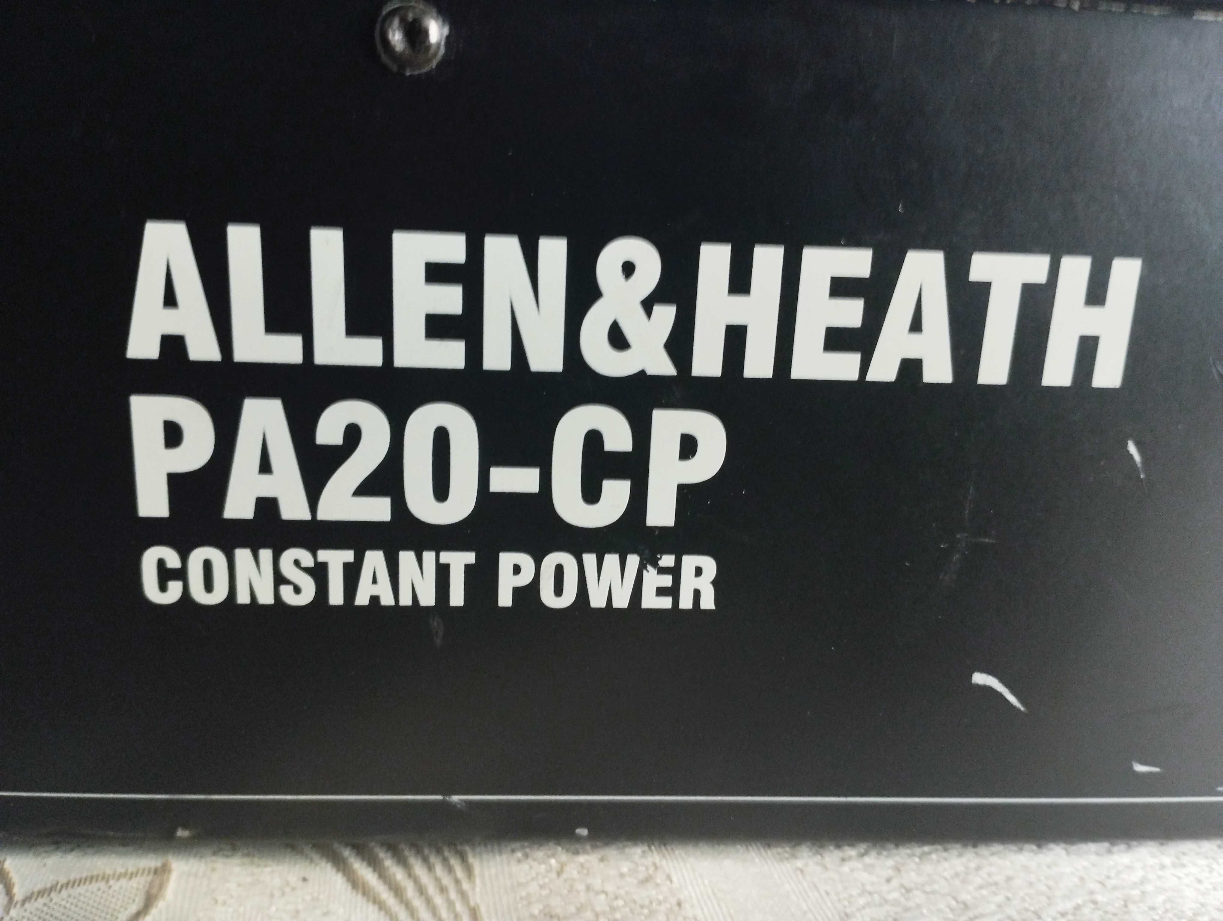 Смесителен пулт         ALLEN & HEATH PA20-CP.               2 x 500 W