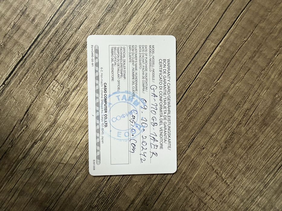 G-shock GA-110GB-1AER