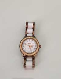 Ceas dama DKNY alb/ auriu