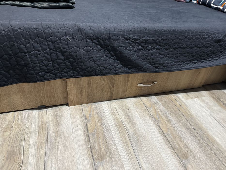 Pat cu saltea 120x200 cm