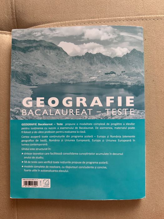 Cărți Bacalaureat Istorie și geografie – clasa a XII-a