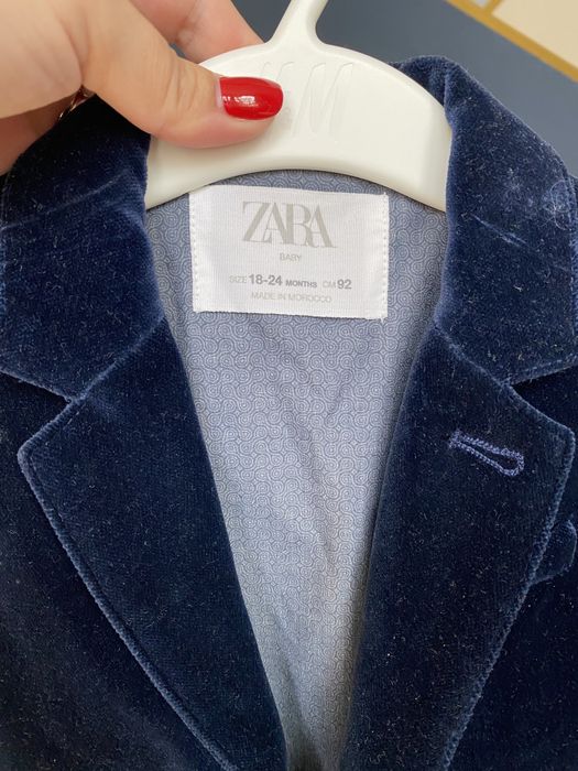 Sacou catifea Zara 92