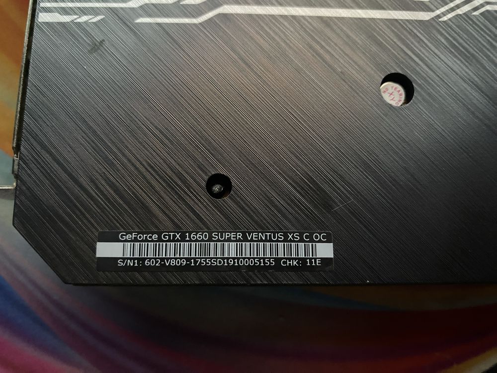 Продам видеокарту Gtx 1660super