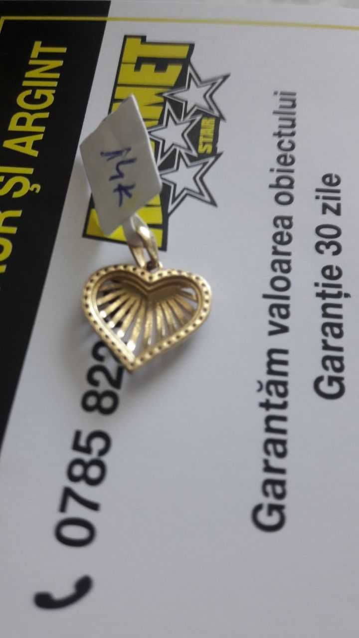pandantiv aur 14k (m2) star amanet